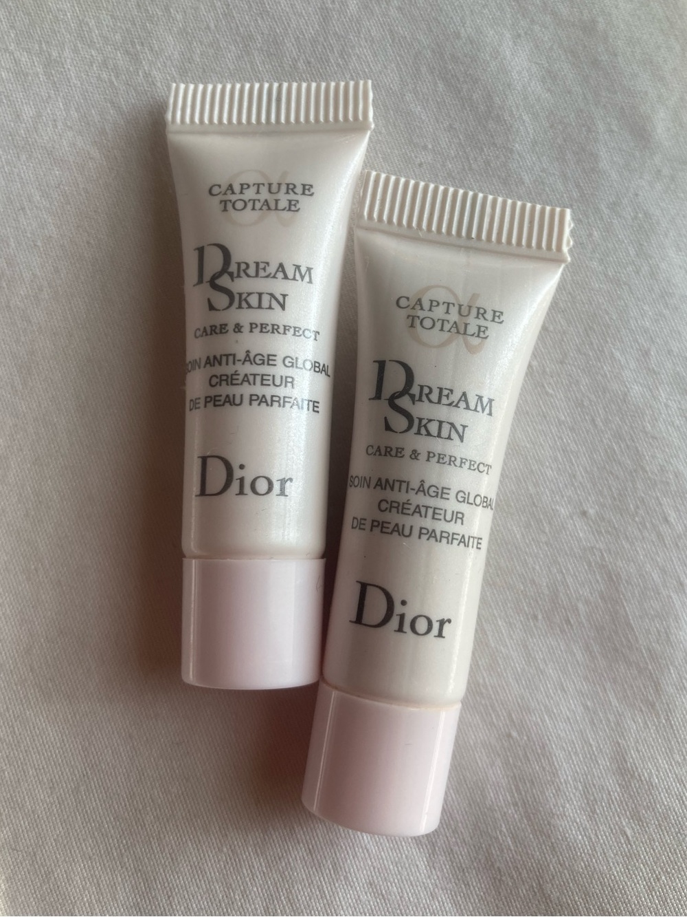2 Pcs Dior Travel Size Sample Minis Capture Totale Facial Moisturizer New Unused
